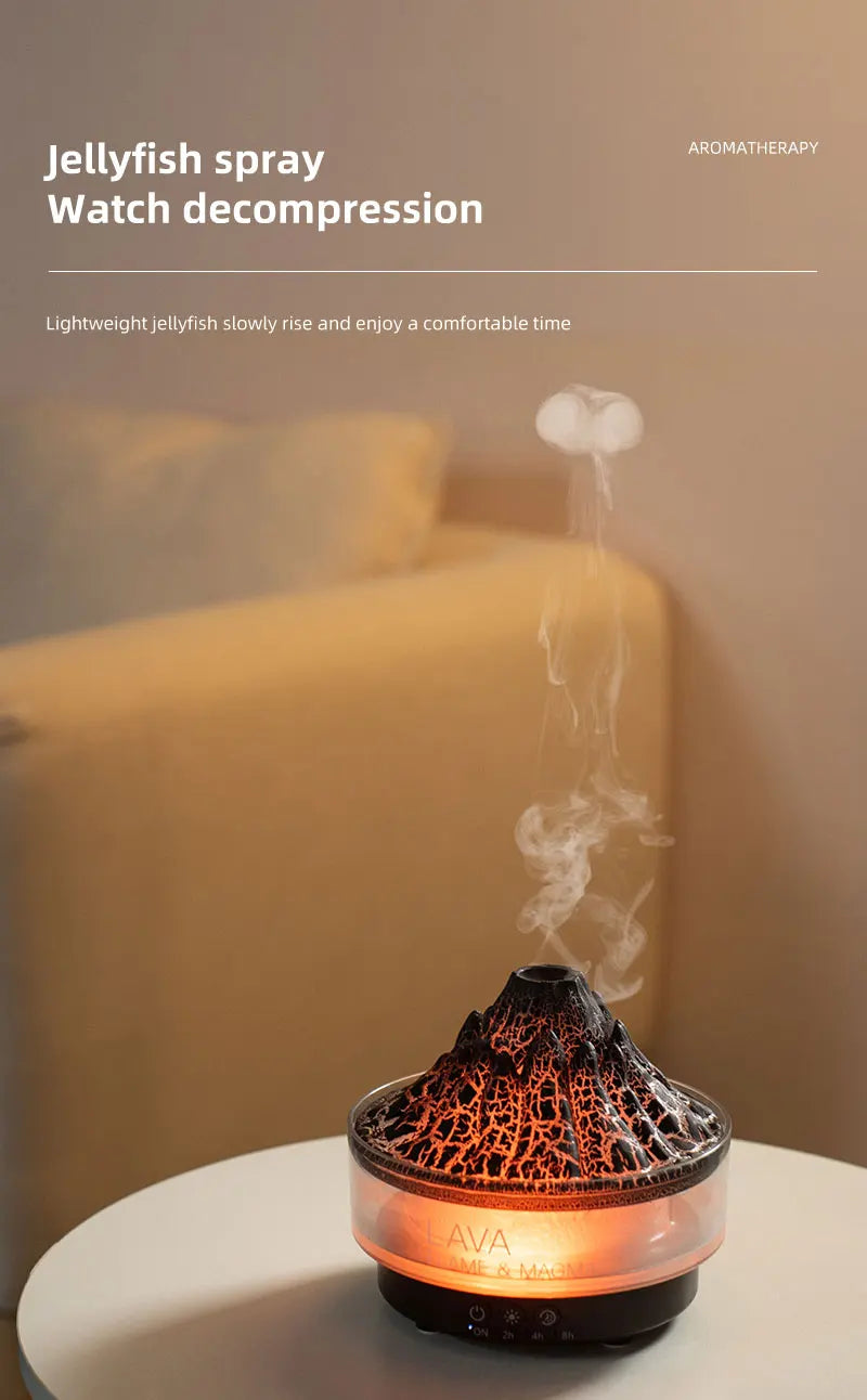 Vulkan Aroma-Luftbefeuchter mit Fernbedienung