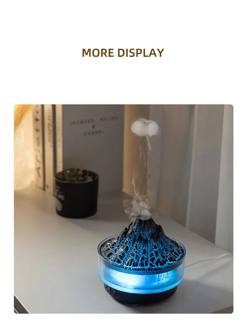 Vulkan Aroma-Luftbefeuchter mit Fernbedienung