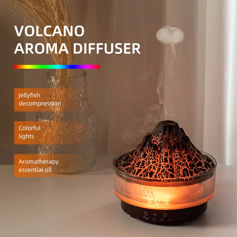 Vulkan Aroma-Luftbefeuchter mit Fernbedienung