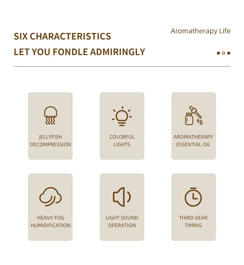 Vulkan Aroma-Luftbefeuchter mit Fernbedienung