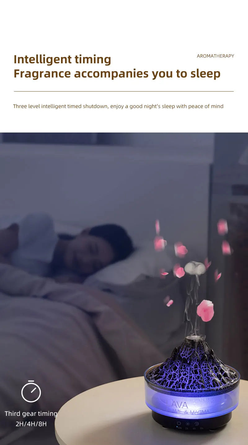 Vulkan Aroma-Luftbefeuchter mit Fernbedienung