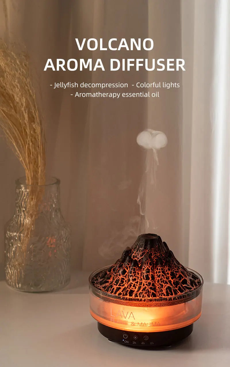 Vulkan Aroma-Luftbefeuchter mit Fernbedienung