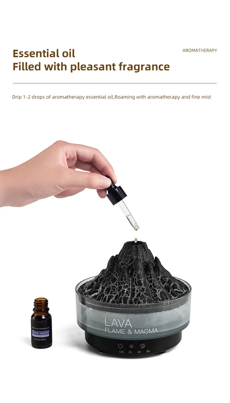 Vulkan Aroma-Luftbefeuchter mit Fernbedienung