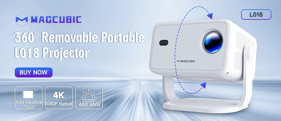 4K Projektor mit Android Betriebssystem