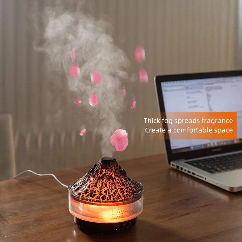 Vulkan Aroma-Luftbefeuchter mit Fernbedienung