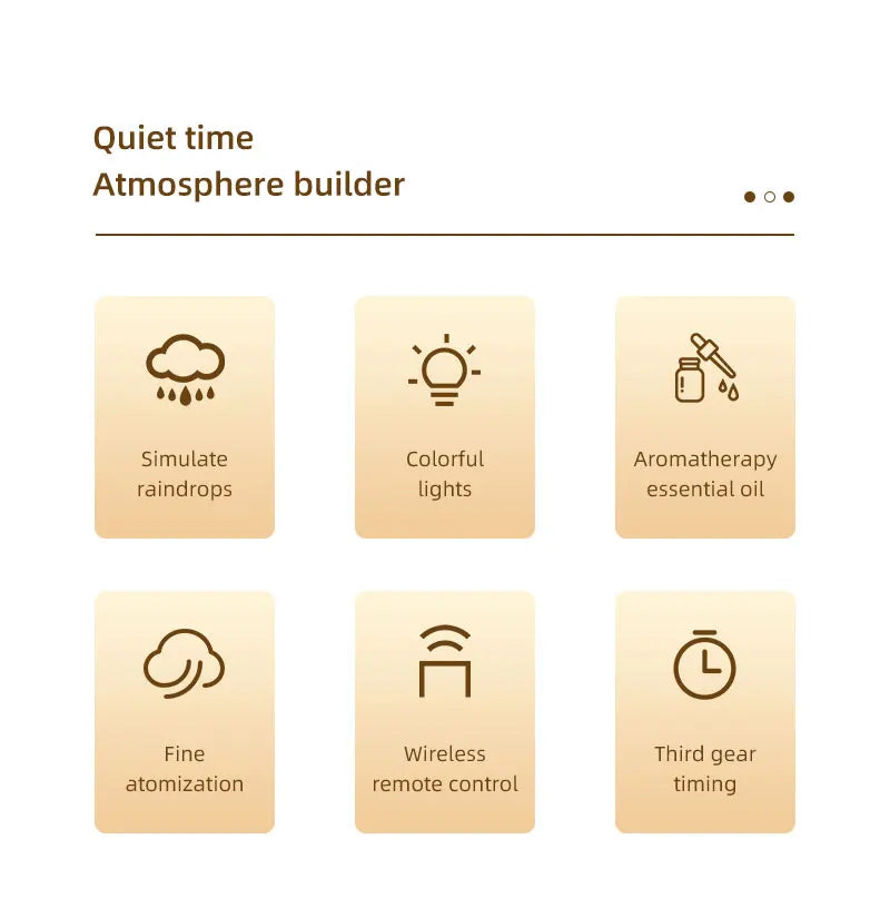 RGB Umbrella Aroma Luftbefeuchter